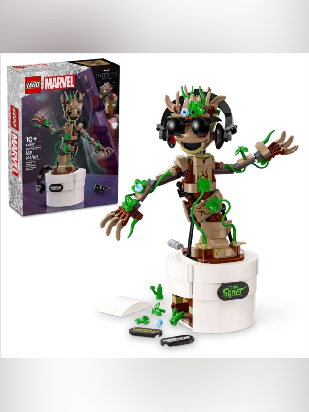 Lego 76297 Marvel Grooving Groot Set - Brand New in Sealed Box